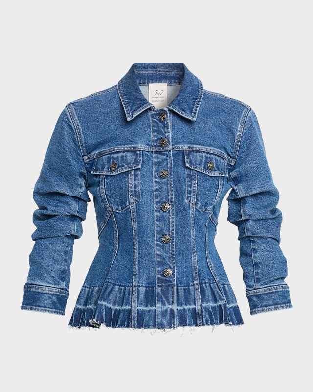 Gina Cinched Denim Jacket